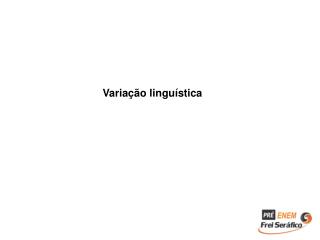 Variação linguística