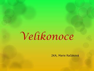 Velikonoce