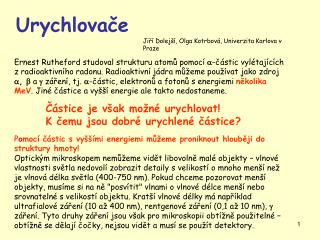 Urychlovače