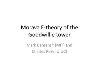 Morava E-theory of the Goodwillie tower
