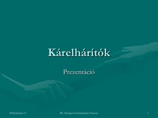 Kárelhárítók
