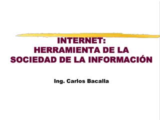 INTERNET GENERA UN NUEVO MODELO