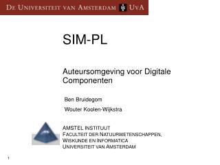 Auteursomgeving voor Digitale Componenten