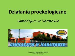 Działania proekologiczne