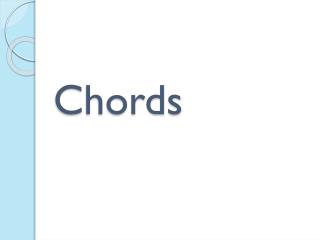 Chords