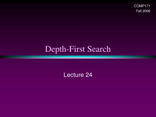 Depth-First Search