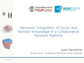 Semantic Integration of Social and Domain Knowledge in a Collaborative Network Platform