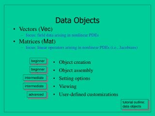 Data Objects