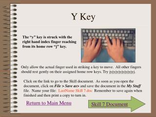 Y Key