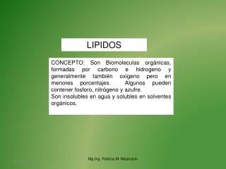 LIPIDOS