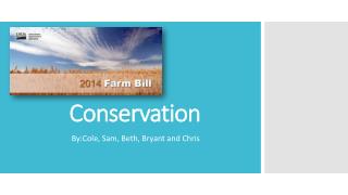 Conservation