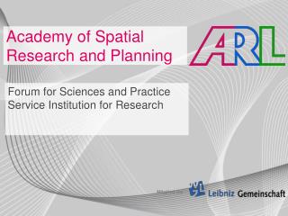 Academy of Spatial Research and Planning