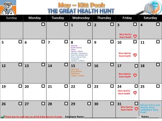 The Great Health Hunt