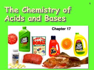 The Chemistry of Acids and Bases