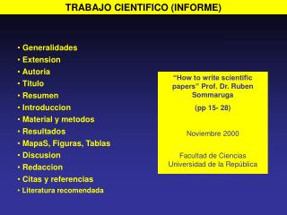 TRABAJO CIENTIFICO (INFORME)