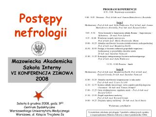 Postępy nefrologii