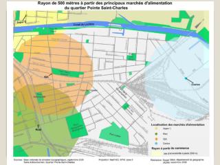 Étude sur le prix des fruits et légumes dans le quartier de Pointe-Saint-Charles