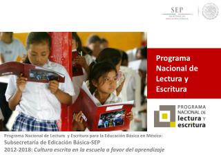 Programa Nacional de Lectura y Escritura