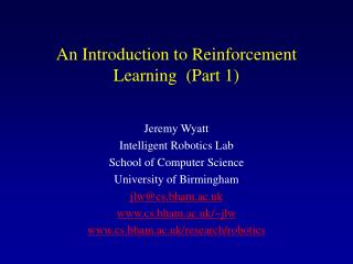 An Introduction to Reinforcement Learning (Part 1)