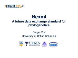 Nexml A future data exchange standard for phylogenetics