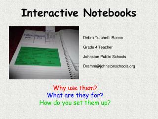 Interactive Notebooks