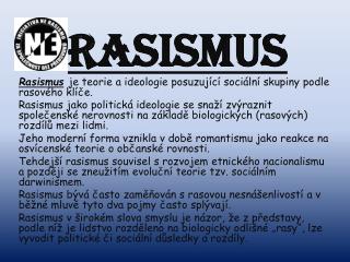 Rasismus