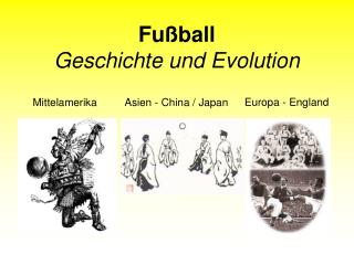 Fußball Geschichte und Evolution