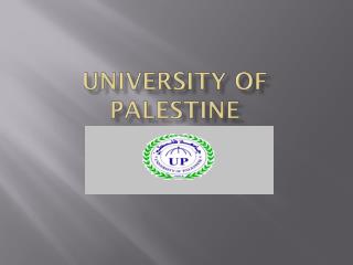 University of palestine