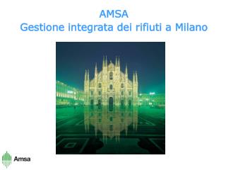 AMSA Gestione integrata dei rifiuti a Milano