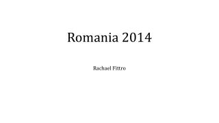 Romania 2014