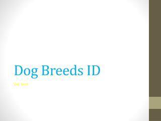 Dog Breeds ID