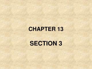 CHAPTER 13