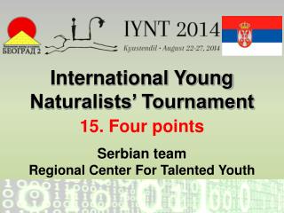 International Young Naturalists’ Tournament