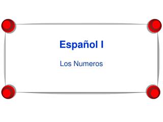 Español I