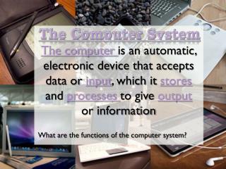 The Computer System