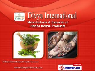 Herbal Henna & Mix Amla Powder