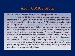 About OMICS Group