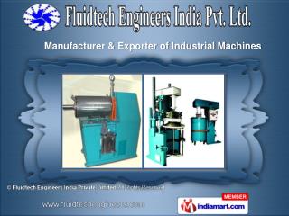 Industrial Mills & High Speed Dispersers