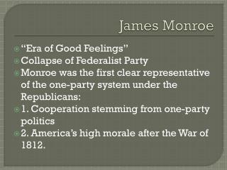 James Monroe