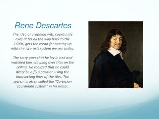 Rene Descartes
