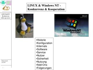 LINUX &amp; Windows NT - Konkurrenz &amp; Kooperation