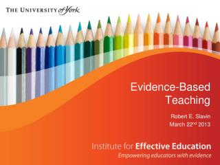 Evidence-Based Teaching