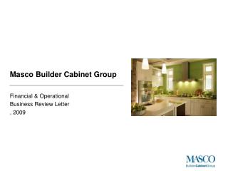 Masco Builder Cabinet Group