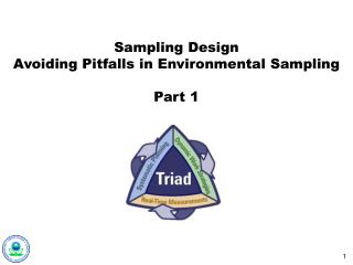 Sampling Design Avoiding Pitfalls in Environmental Sampling Part 1