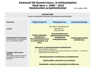 Neuvonta- ja palveluosaamisen kehittäminen Verkko-ohjauksen kehittäminen