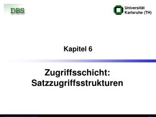 Kapitel 6