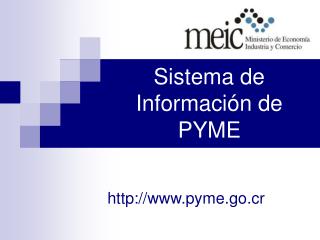 Sistema de Información de PYME