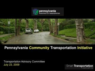 Pennsylvania Community Transportation Initiative