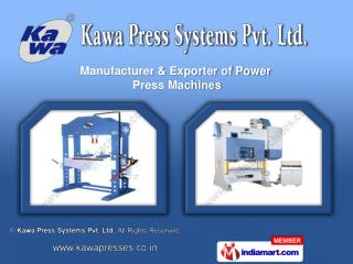 Hydraulic Press & Press Brake Machines