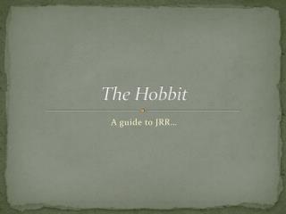 The Hobbit